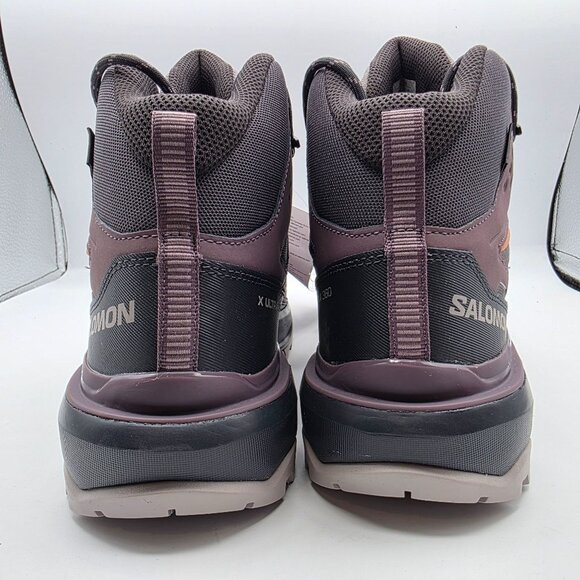 Salomon X Ultra 360 Mid CSWP Womens Size 9.5 Purple Waterproof Hiking Shoes - Picture 5 of 13
